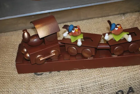 Chocolade sierstukjes met Peter Teerlinck